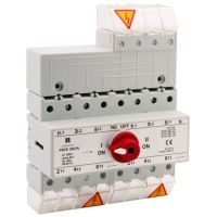 Przełącznik źródła zasilania 80A 4P 690V 8kV, pokrętło czarne | PRZK-4080N\W02 Spamel