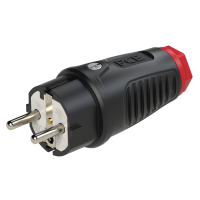 Wtyczka przenośna gumowa Uni-Schuko 16A 2P+Z 230V IP54, Taurus2