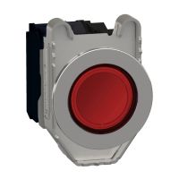 PŁASKI CZERWONY CAP PODŚPRZYCISK LED 24 | XB4FW34B5 Schneider Electric