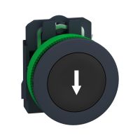 PŁASKI NAKŁ PRZYCISK WH MARK ARROW 1NO | XB5FA3351 Schneider Electric