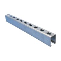 Profil strut typu D, perforowany, PG, 62mmx41mm, D25H3000PG (3m) | 310630 Erico