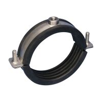 Klamra do rur z zewnętrznym gwintem do wysokich obciążeń, stal, EPDM-SBR, EG, PXI081EG | 577980 Erico
