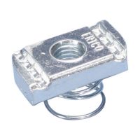 Nakrętka do profilu strut ze sprężyną, profil typu C, stal, HD, M12 pręta, SPRCM12HD | 315070 Erico