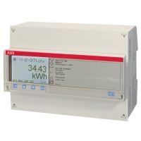 Licznik energii elektrycznej 1-fazowy do 80A, en.czynna, kl.B(1), pro M compact, A43 113-100 | 2CMA100245R1000 ABB