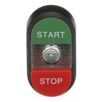 Przycisk podwójny START-STOP przeźroczysty podświetlany MPD15-11C | 1SFA611144R1108 ABB