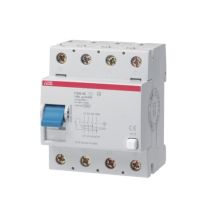 Wyłącznik różnicowo-prądowy F204 AC-125/0,3 STANDARD, 4P 125A 300mA AC, pro M compact | 2CSF204001R3950 ABB