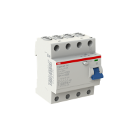 Wyłącznik różnicowo-prądowy F204 AC-25/0,3 STANDARD, 4P 25A 300mA AC, pro M compact | 2CSF204001R3250 ABB