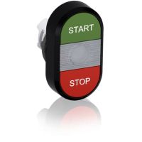 Przycisk podwójny START-STOP przeroczyste pole podświetlany MPD4-11C | 1SFA611133R1108 ABB