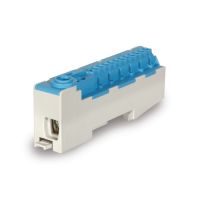 Zacisk rozgałęźny A-14-S TH35 30mm szary | A-14-S Trytyt