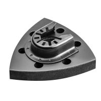 Stopa szlifierska z rzepem 83 x 83 x 83 mm, szybkozłączna | 56H013 GRAPHITE