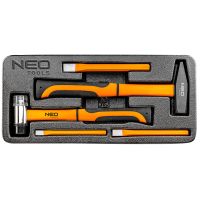 Młotki i przecinaki, zestaw 5 szt., wkładka | 84-242 NEO TOOLS