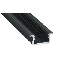 Profil LUMINES Typ B czarny anodowany 2,02 m | 10-0022-20 LED Labs
