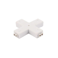 Konektor złączka taśm LED V-TAC 4ro stronna krzyżowa 3528 | 3800157608473 LED EUROPE