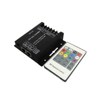 Sterownik taśm LED RGB radiowy 12V/24V 288W/576W RJ45 V-TAC VT-2420 | 3800157634625 LED EUROPE