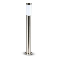 Słupek ogrodowy V-TAC 80cm stal szczotkowana E27 VT-838-80 3 lata gwarancji | 3800157652445 LED EUROPE