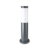 Słupek ogrodowy V-TAC 45CM szary E27 VT-838-45 | 3800157658355 LED EUROPE