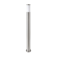 Słupek ogrodowy V-TAC 110CM stal szczotkowana E27 VT-838-110 | 3800157658386 LED EUROPE