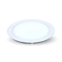 Panel LED V-TAC 22W downlight okrągły 100Lm/W bez zasilacza VT-2200 RD 6000K 2200lm | 3800230622662 LED EUROPE