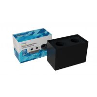 Oprawa KALA odlew kwadrat czarna natynkowa IP20 175 x 123 x 123 mm | 20-2220-25 LED Labs