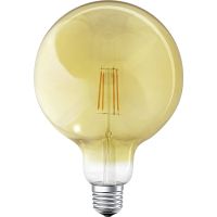 Lampa LED SMART+ WiFi CL Globe125 Gold DIM 53 6W/824 E27 | 4058075609693 Ledvance
