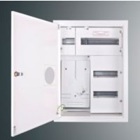 Rozdzielnica p/t licznikowa RW 4NN O T3F + 36S 577x423x220;z okienkiem;z.p.9081;IP30;RAL9003 | RW 4NN O T3F + 36S Kubiak