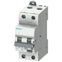 Wyłącznik RCBO, 10 KA, 2P TYPE A, 30 MA, B-CHAR, IN:10A UN: 230V | 5SU1324-6FP10 Siemens