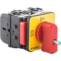 Łącznik 0-1 16A 3P żół./czer. Małe bez blok. TABLICOWY IP55 | ML016.3-TB/RG1 PCE