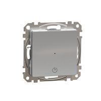 Łącznik czasowy, srebrne aluminium, Sedna Design & Elements | SDD113508 Schneider Electric