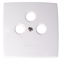 Maskownica biała TV-R-SAT | 544302 Televes