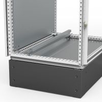 Belka mocująca kable, 800, ocynkowane, montaż nad płytą dolną cab800 cab800 | CAB800 Hoffman (Eldon)