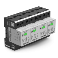 Ogranicznik przepięć ESPAC VG T12 25/260 4+0 | 10400250080 Elko-Bis