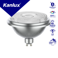 Lampa LEDspot IQ-LED ES-111 12W (92W) 1050lm 4000K NW GU10 spot srebrny 5 lat Gwar. | 27319 Kanlux