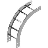 Łuk 90st. LDSC500H100, gr.blachy 2,0mm | 411352 Baks