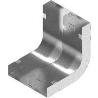 Łuk kanału dwutorowy LKd190H38 gr.blachy 1,0mm | 531619 Baks