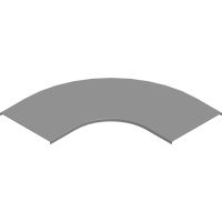 Pokrywa kolanka 90st. PKKZC50, gr. blachy 2,0mm (STD) | 301005 Baks