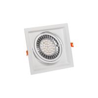 Oprawa MDD MAXI DUE GU10 X 1 AR111 250V IP20 186X186X43mm biały | SLIP002007 Wojnarowscy