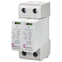 Ogranicznik przepięć, uniwersalny, ETITEC ML T123 300/12,5 2+0, typ T1+T2+T3 (B+C+D) | 002440663 Eti