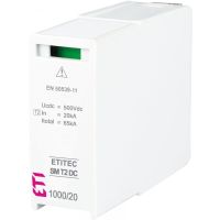 Moduł wymienny ogranicznika przepięć DC, MOD. SM T2 DC 500/20 S, typ T2 (B+C) | 002440730 Eti