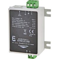 Ogranicznik przepięć, LED, TT/TNS, ETITEC LP1 IP20, typ T2+T3 (C+D) | 002442981 Eti