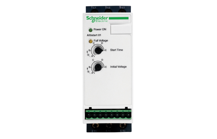 Układ łagodnego rozruchu ATS01 3-fazowe 110/480VAC 50/60Hz 4kW 9A IP20 Altistart 01 | ATS01N109FT Schneider Electric