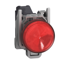 Przycisk wskaźnik świetlny czerwony LED 24 240V Strefa EX | XB4BVBM4GEX Schneider Electric