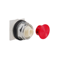 Przycisk grzybkowy Fi 35 czerwony wkręcany napęd 2 pozycyjny metalowy Harmony 9001K | 9001KR24R Schneider Electric