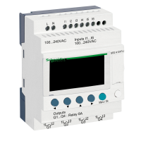 Przekaźnik programowalny 100-240VAC 6we 4wy Zelio Logic | SR2A101FU Schneider Electric