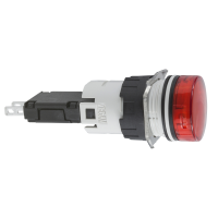 Lampka sygnalizacyjna czerwona LED 12-24V okrągły Harmony XB6 | XB6AV4BB Schneider Electric