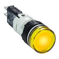 Lampka sygnalizacyjna żółta LED 12-24V okrągły Harmony XB6 | XB6AV5BB Schneider Electric