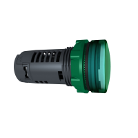 Wskaźnik monolityczny świetlny zielony LED 110-120V AC plastikowy Harmony XB5 | XB5EVG3 Schneider Electric