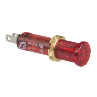 Lampka sygnalizacyjna Fi-8mm czerwona LED z pokrywą 24V Harmony XVL | XVLA234 Schneider Electric