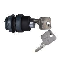 Przełącznik Harmony XB5 fi22 z kluczem pushturn klucz 4A185 okrągły plastikowy | ZB5AFDC Schneider Electric