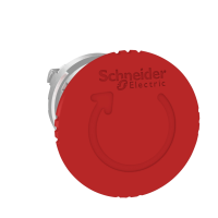 Przycisk grzybkowy fi22 czerwony fi40 okrągły metalowy 100 sztuk Harmony XB4 (pakowane po 100 sztuk) | ZB4BS844TQ Schneider Electric