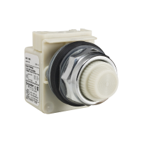 Dioda sygnalizacyjna LED biała, 110-120V AC, BA9s, Fi-30mm, Harmony 9001K | 9001KP1W31 Schneider Electric